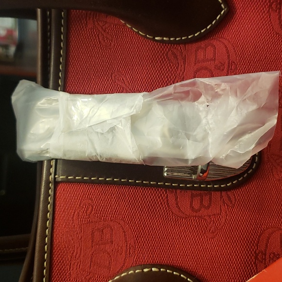 Brand new with tags Dooney Burke canvas logo tote bag NWT - Picture 3 of 17